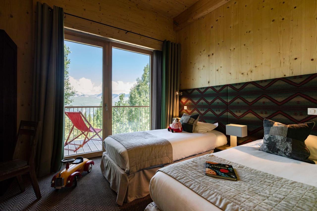 L'Aiguille Grive Chalets Hotel Les Arcs  المظهر الخارجي الصورة