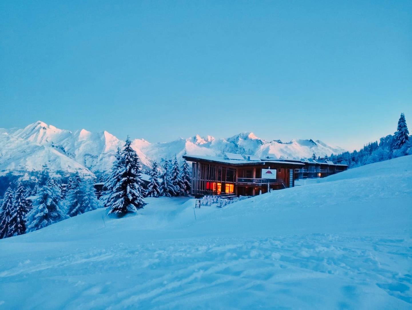 L'Aiguille Grive Chalets Hotel Les Arcs  المظهر الخارجي الصورة