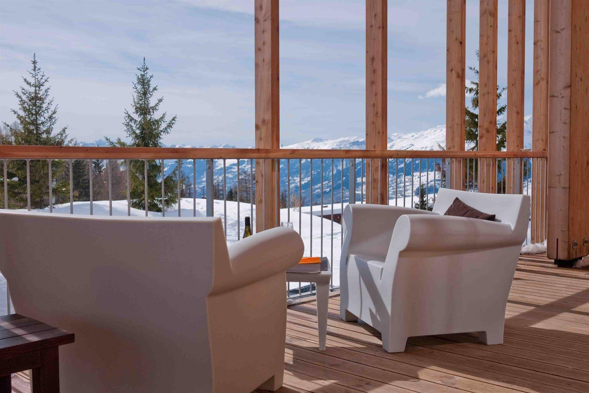 L'Aiguille Grive Chalets Hotel Les Arcs  المظهر الخارجي الصورة